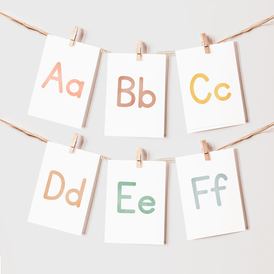 Simple ABC Flashcards | Free Download