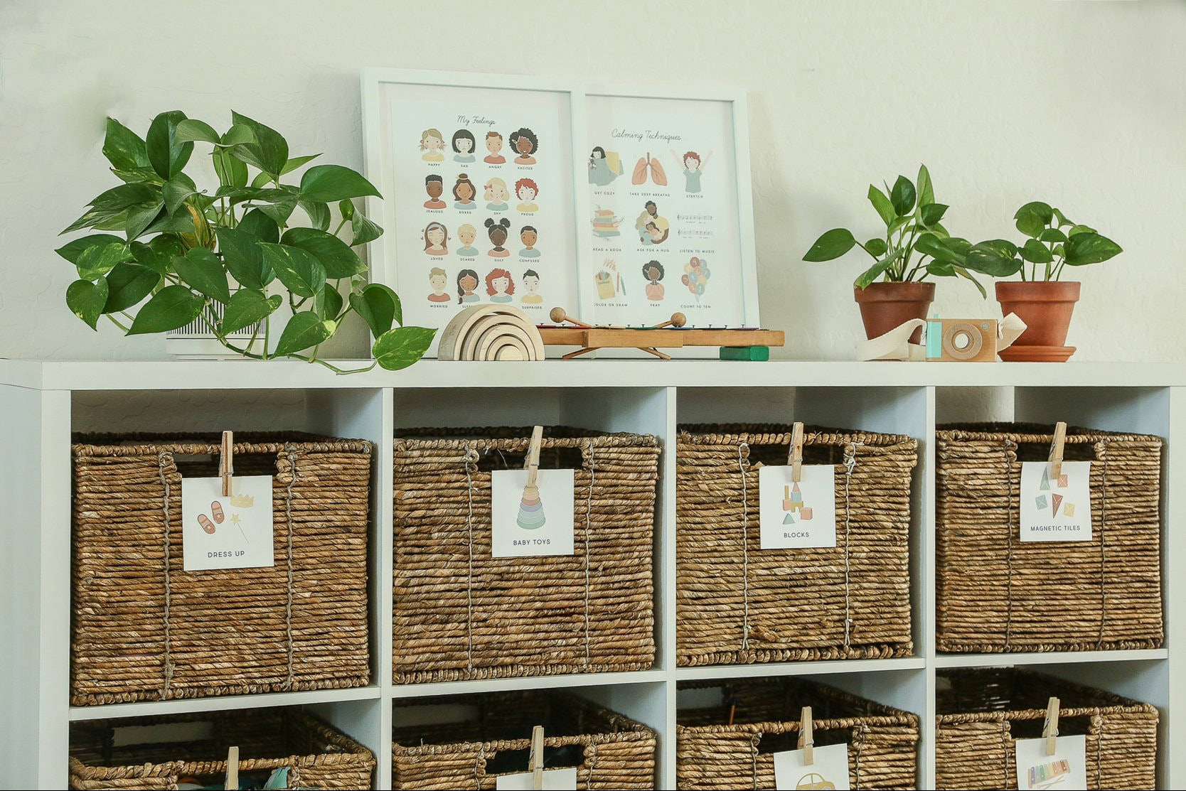Editable Printable Toy Trofast Bin Storage Labels, Visual Pictures Download | Montessori | Homeschool Pre-K Classroom Playroom Organization