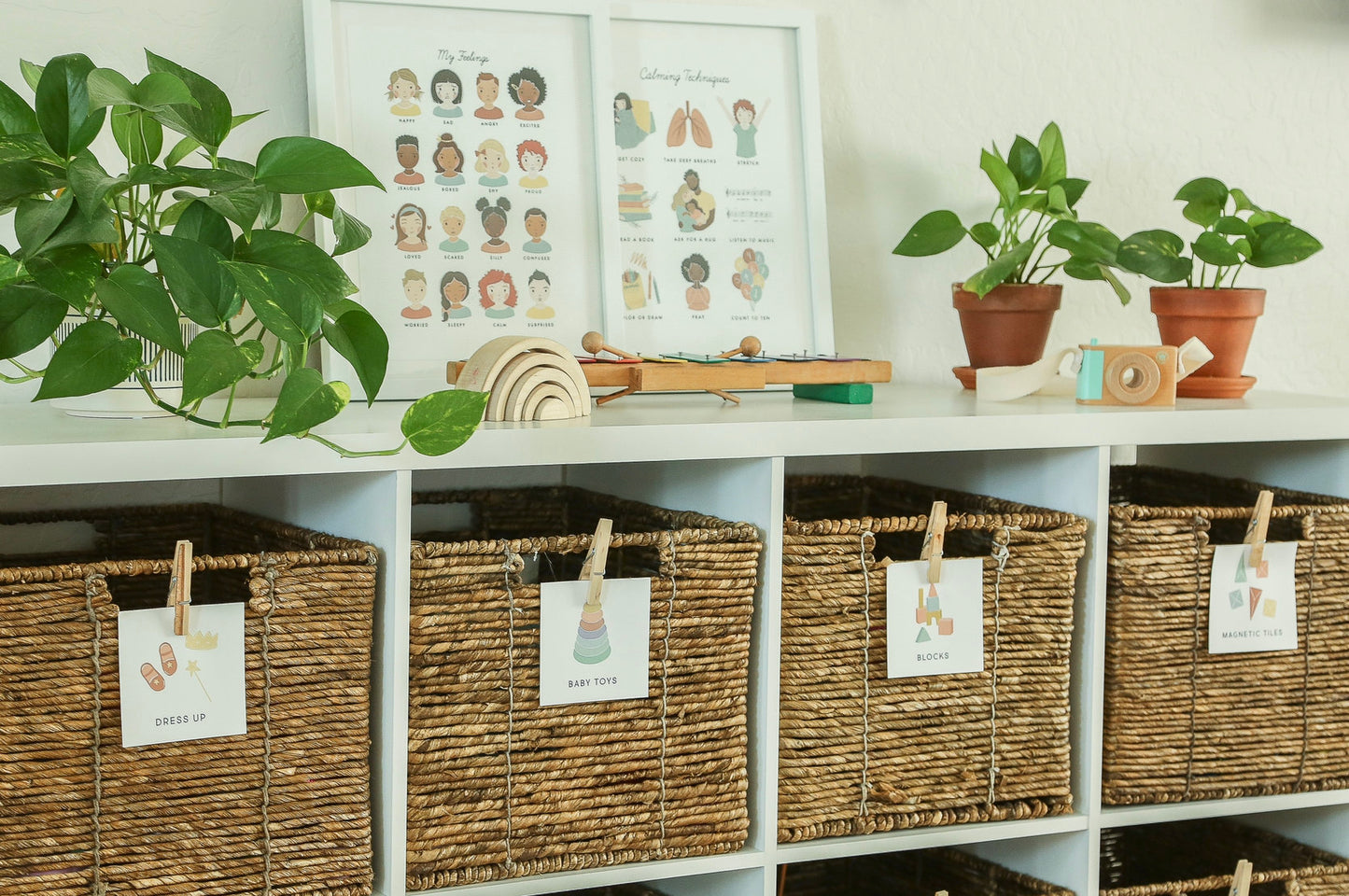 Editable Printable Toy Trofast Bin Storage Labels, Visual Pictures Download | Montessori | Homeschool Pre-K Classroom Playroom Organization