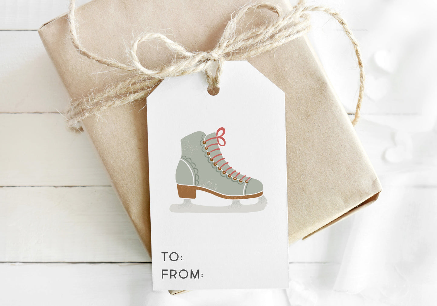 Editable Printable Christmas Gift Tags Favors Holiday | Nativity, Mistletoe, Stockings, Tree, Cookies Tags | Download PRINTABLE