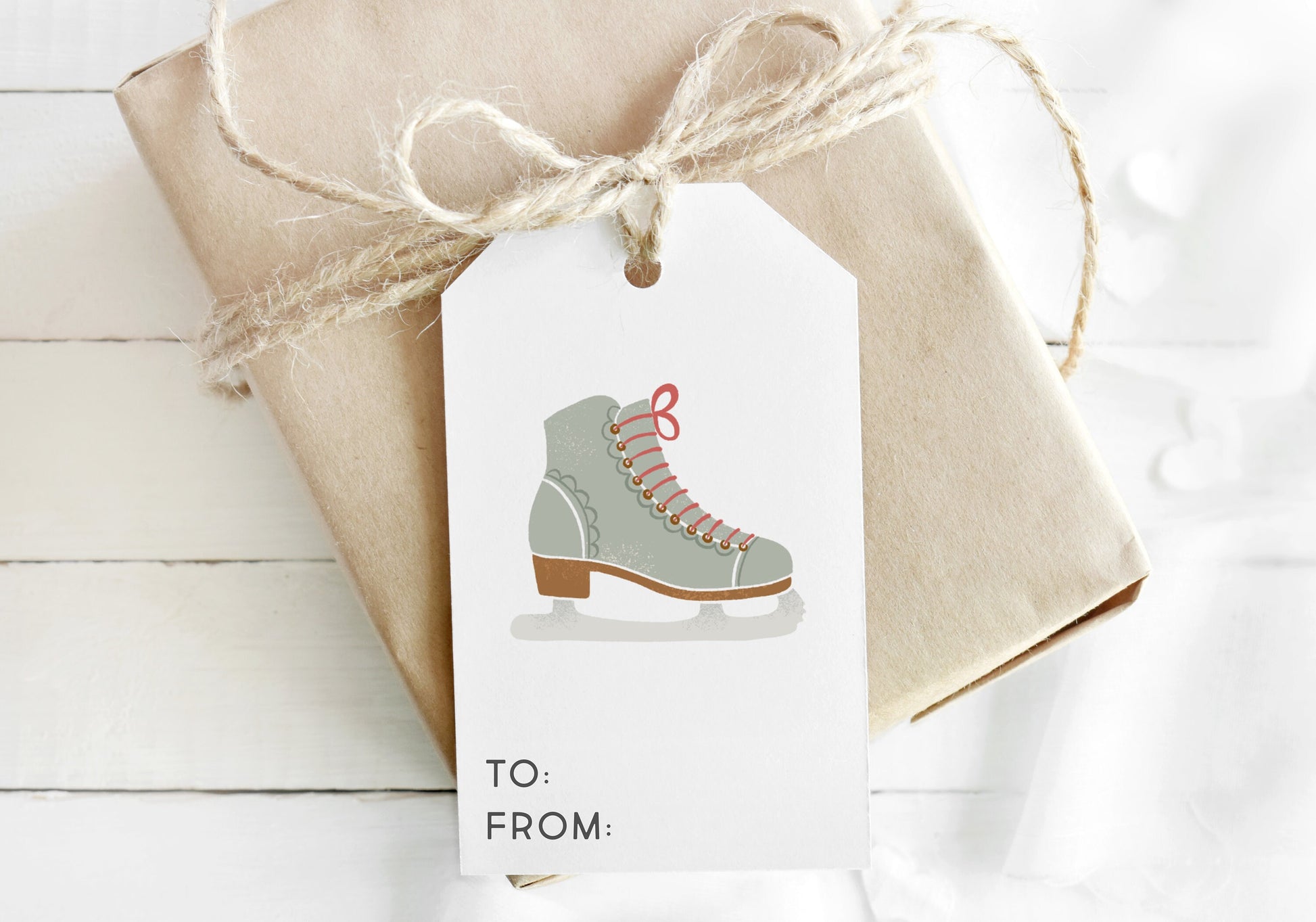 Editable Printable Christmas Gift Tags Favors Holiday | Nativity, Mistletoe, Stockings, Tree, Cookies Tags | Download PRINTABLE