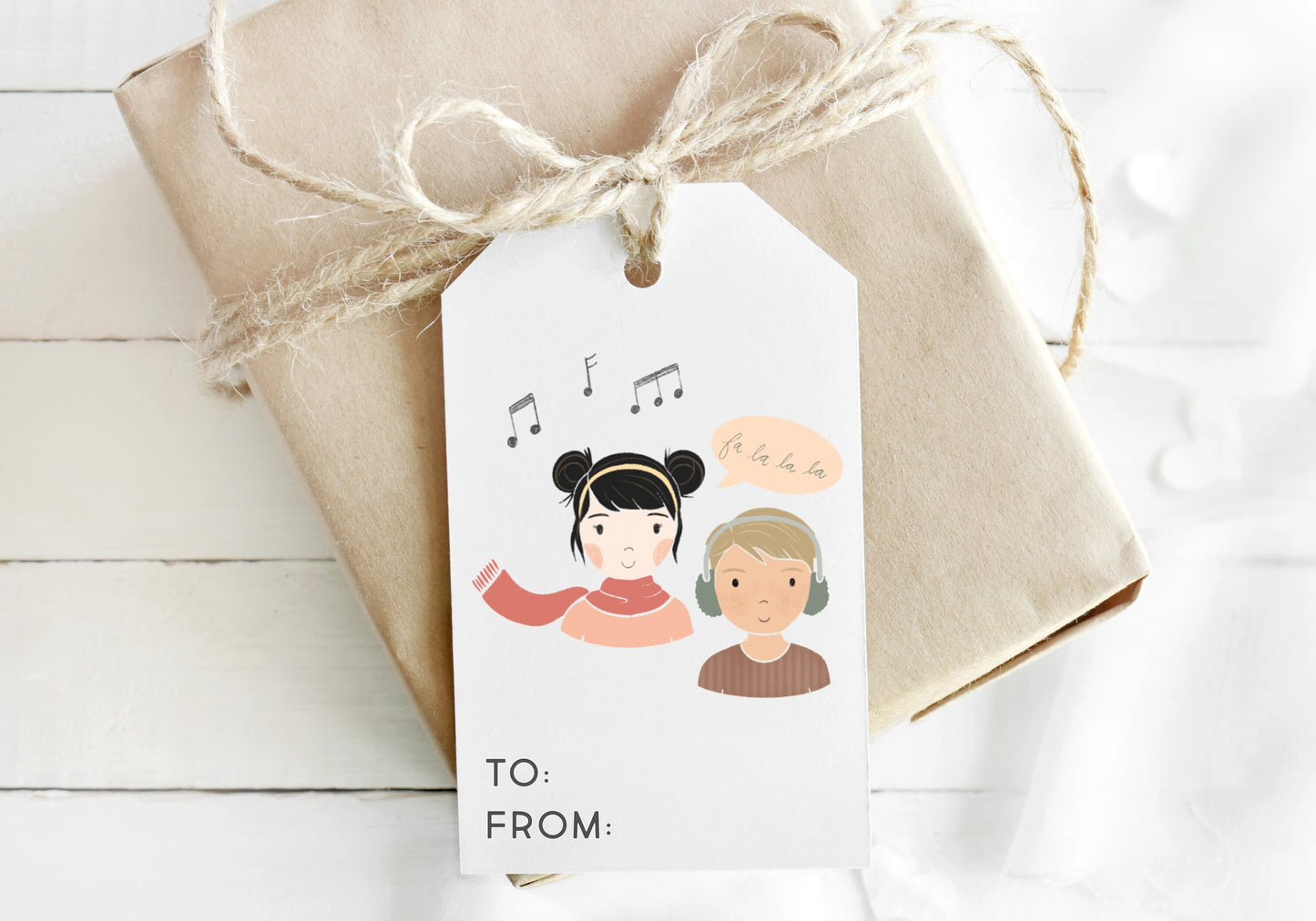 Editable Printable Christmas Gift Tags Favors Holiday | Nativity, Mistletoe, Stockings, Tree, Cookies Tags | Download PRINTABLE