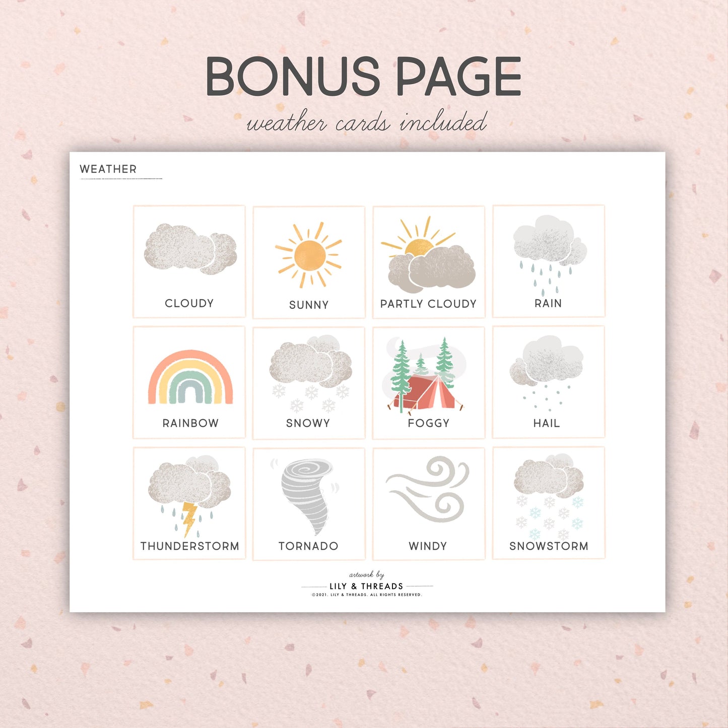 Pocket Calendar Inserts Classroom Decor Editable Months, Days, Seasons Cards Visual Schedule Chart Printable School Year 2022, 2023, 2024
