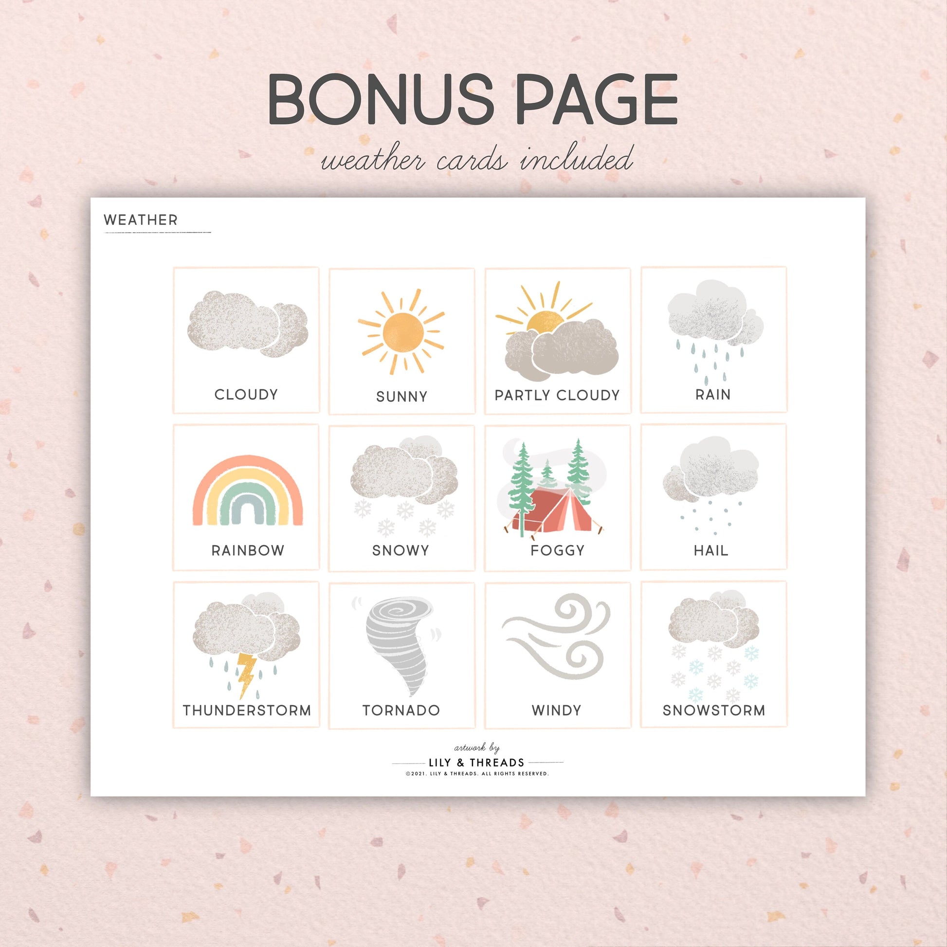Pocket Calendar Inserts Classroom Decor Editable Months, Days, Seasons Cards Visual Schedule Chart Printable School Year 2022, 2023, 2024