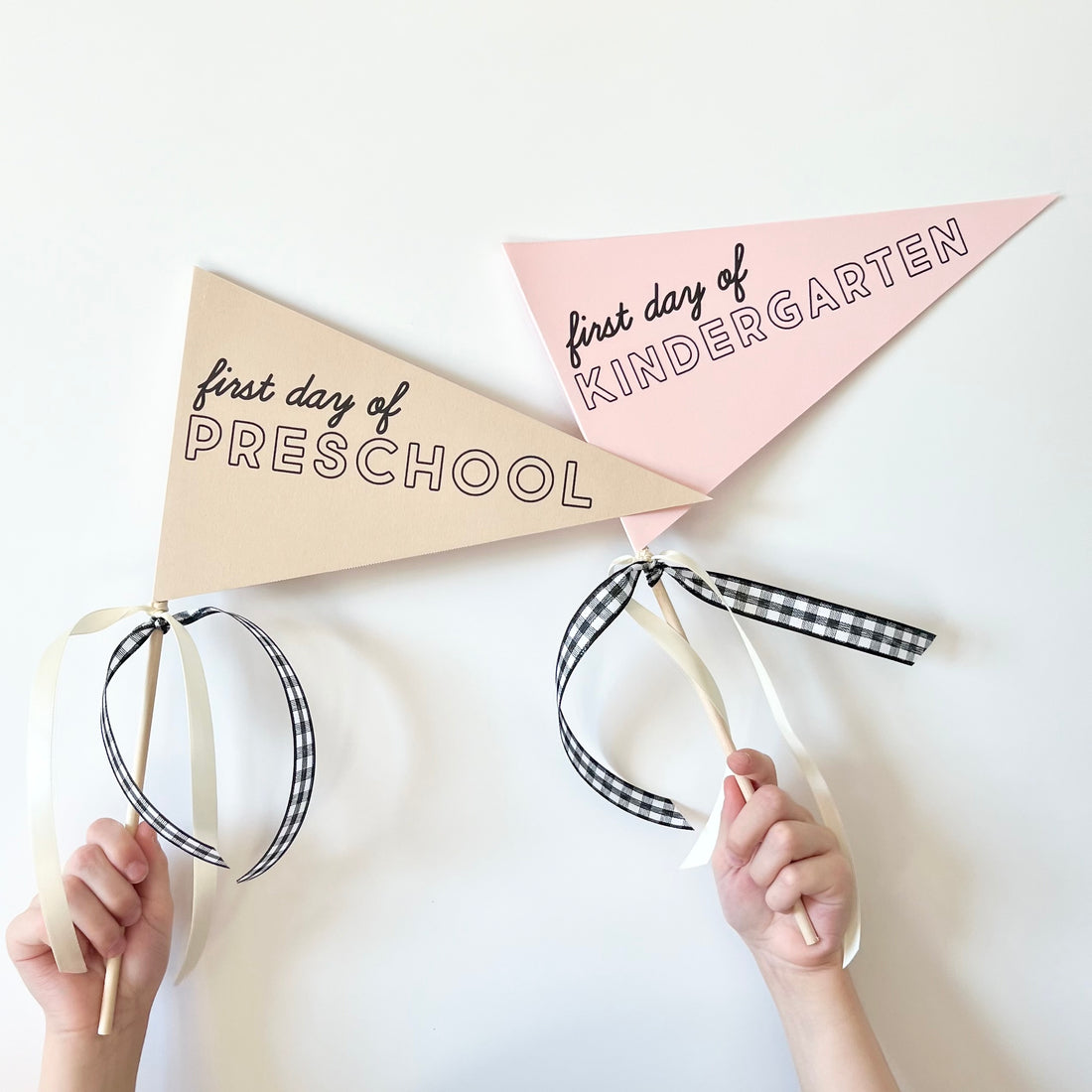 DIY Back To School Pennant Flag