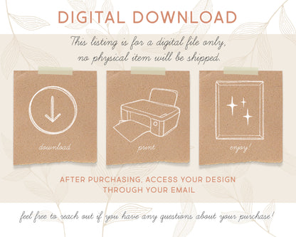 Mermaid Paper Dolls | Digital Download