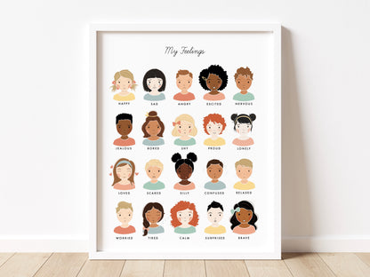 Feelings Chart  |  Digital Download