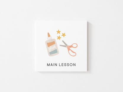 Editable School Routine Cards Chart, Toddler Daily Rhythm, Visual Schedule | Kindergarten Pre K Homeschool, Download Printable | Montessori