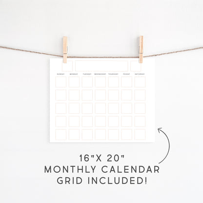 Pocket Calendar Inserts Classroom Decor Editable Months, Days, Seasons Cards Visual Schedule Chart Printable School Year 2022, 2023, 2024