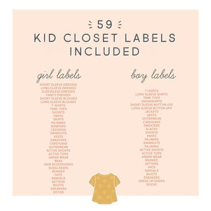 Editable Printable Kids Clothing Dresser Drawers Closet Storage Labels Trofast Bin, Visual Pictures Montessori Bedroom Custom Organization